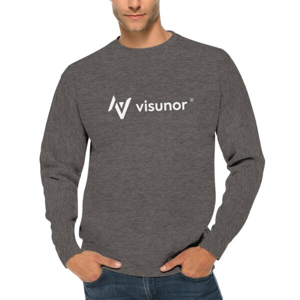 Visunor Premium unisex sweatshirt med rund hals
