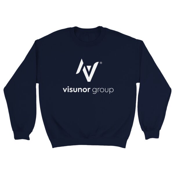 Visunor Group AS Klassisk unisex sweatshirt med rund hals