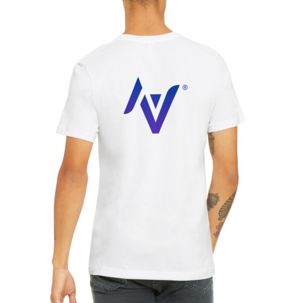 Visunor ® Premium unisex T-shirt med rund hals. Datamaskin-design