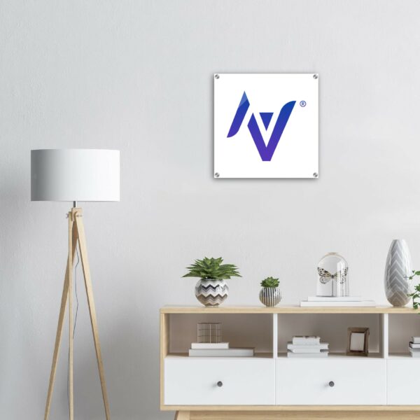 Visunor ® Logo Ikon Bilde på pleksiglass