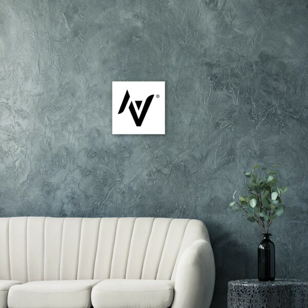 Visunor ® Logo Ikon Bilde på aluminium
